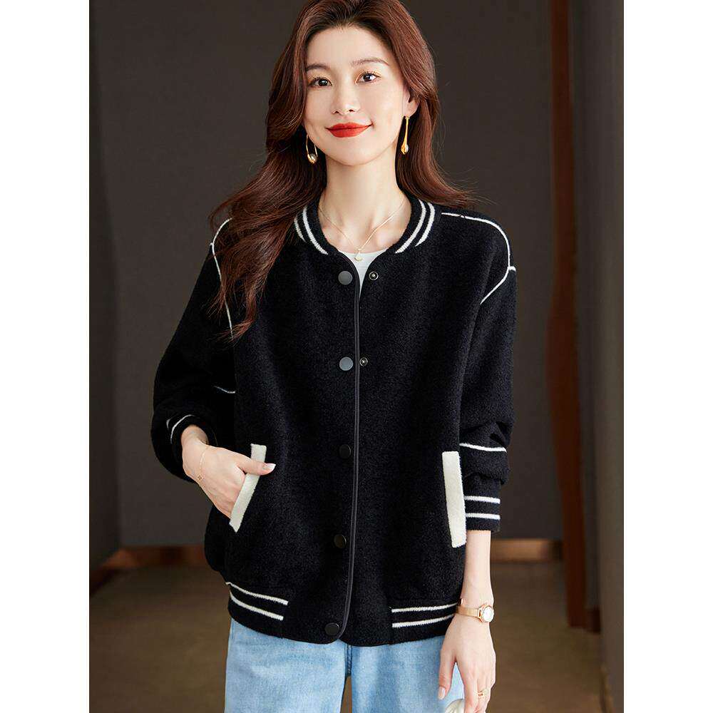 洋气棒球服女外套开春秋装女款2025年新款爆款高级感休闲夹克上衣