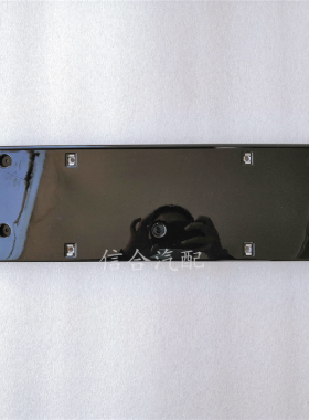 适用于奥迪A6LC7PA16-18款前牌照架子板支架底座前杠牌照板螺母丝