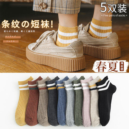袜子春夏薄款可爱少女