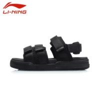 Dép nam Li Ning giày thường mùa hè thoáng khí nhẹ dép chống trượt giày đi biển thời trang giày thể thao AGUP007 - Giày thể thao / sandles dép quai hậu đế cao
