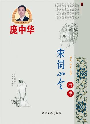 正版 庞中华宋词小令(行书)钢笔字贴 庞中华 时代文艺出版社图片