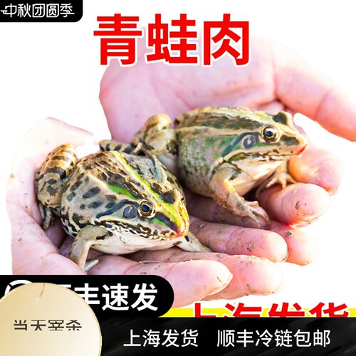 青蛙鲜活现杀小时候味道特色小吃