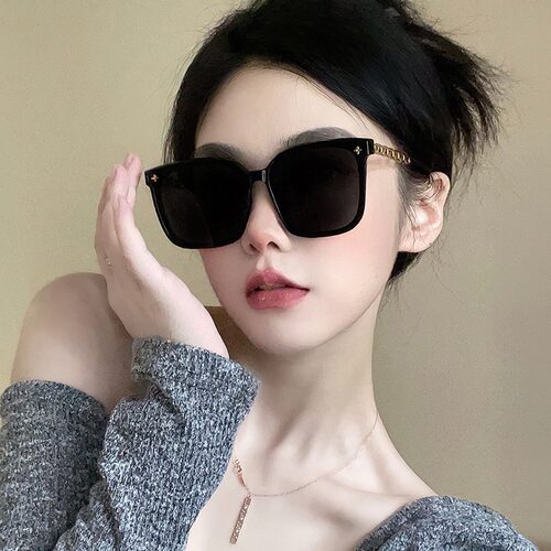zara墨镜女款防晒偏光太阳镜2025新款高级感显脸小防紫外线眼镜