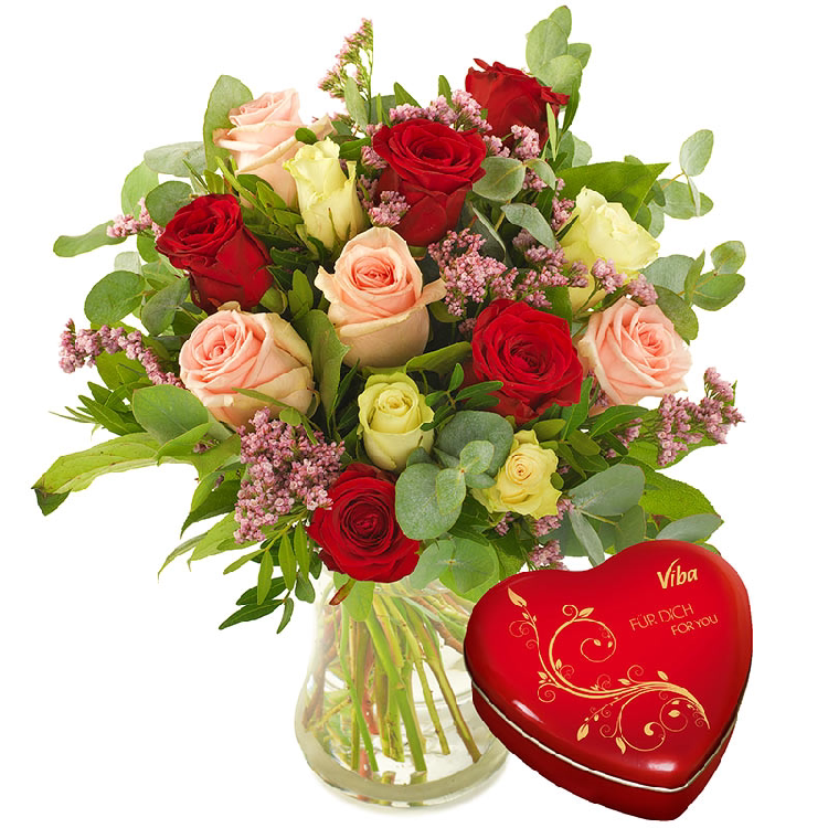 m意大利鲜花速递莫斯科情人节送花 罗马鲜花奥地利维也纳鲜花配送