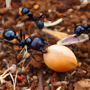 蚂蚁 好养好玩好活 中华收获蚁 专用宠物收获蚁