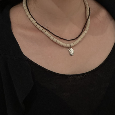 ABOAB白瓷玛瑙咖啡玛瑙银厚镀铑