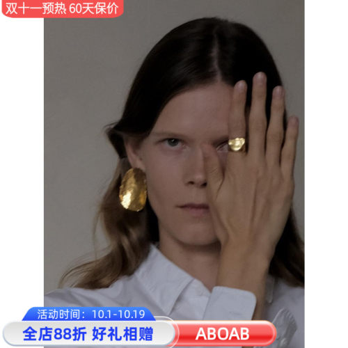 系列耳饰ABOAB925银夸张