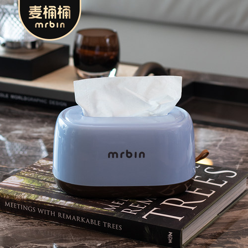麦桶桶可爱高颜值弹簧纸巾盒
