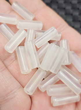 包邮冰种白玉髓路路通玉石散珠