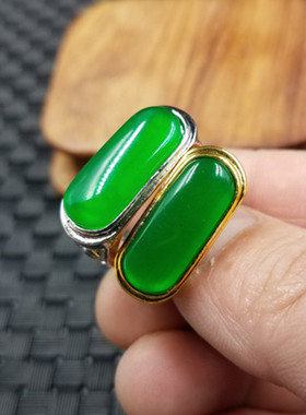 饰品戒指石英岩玉新款男女款天然