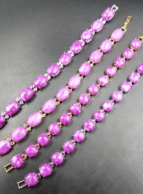 新款精美天然玉石玉石玉石手链