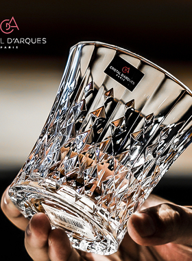 法国进口CDA水晶玻璃XO威士忌杯烈酒洋酒杯高档果汁杯水杯子套装