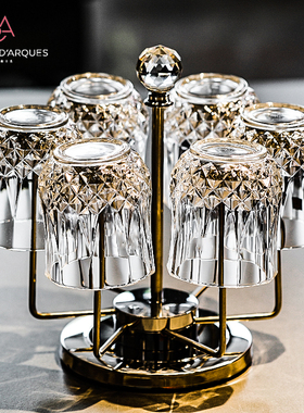 法国进口CDA高档水晶玻璃威士忌洋酒杯子套装家用高颜值啤酒水杯