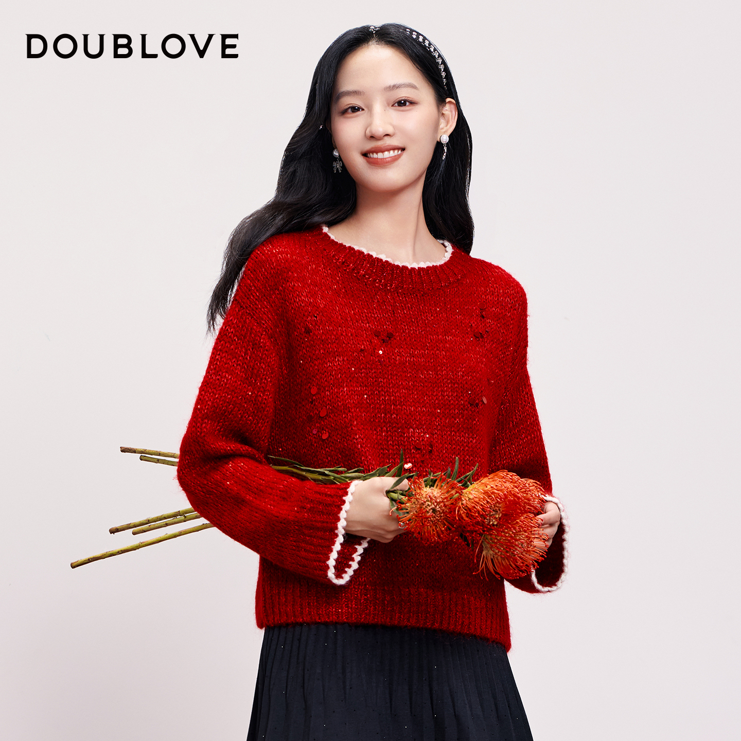 【氛围感吉福】针织衫套头毛衣