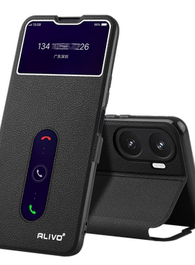 适用vivoY35+/Y35m翻盖手机壳