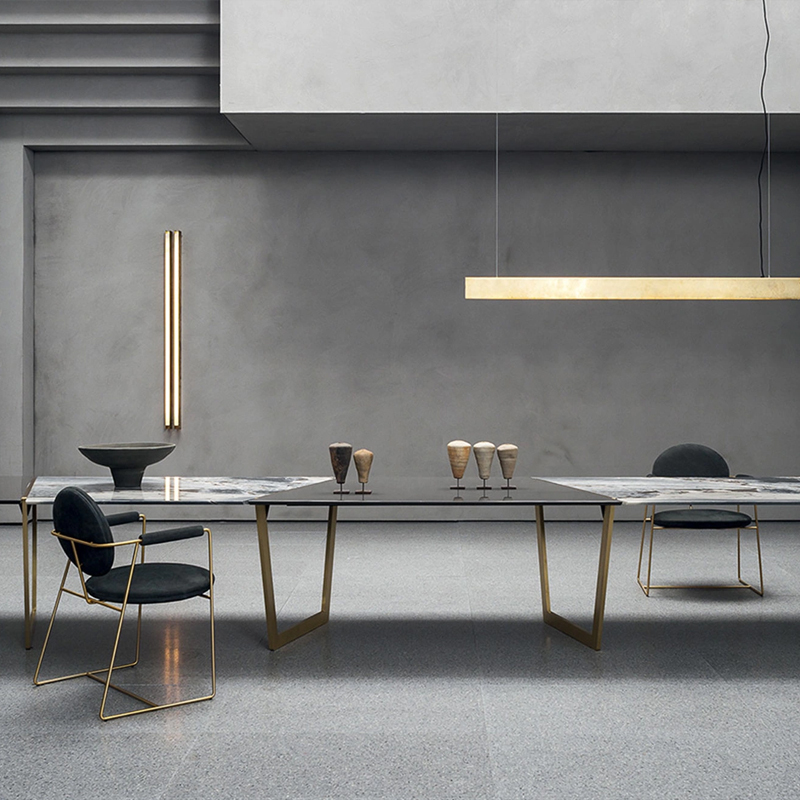 baxter德加餐桌饭桌大理石