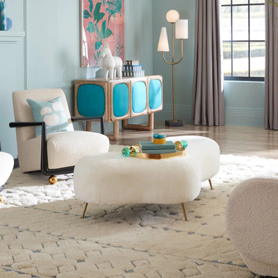 Degas德加Jonathan Adler异型个性换鞋脚凳服装店小沙发脚踏平踏