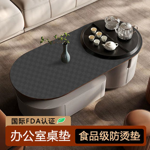 桌布防油防水隔热垫耐高温保护垫轻奢高级感 乐沃纯硅胶餐桌垫新款
