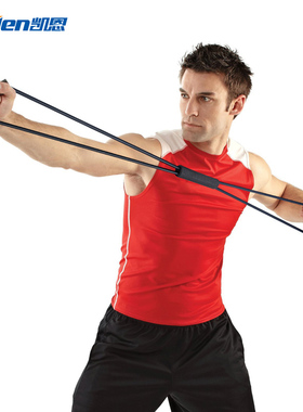 8字拉力器背部训练器橡筋弹力绳家用肩颈拉伸带健身器材锻练手臂