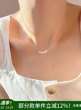 入门款项链通体925纯银