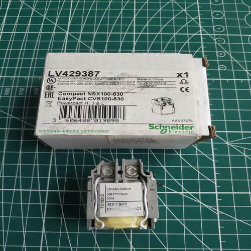 施耐德LV429387 NSX CVS分励脱扣器MX(议价）