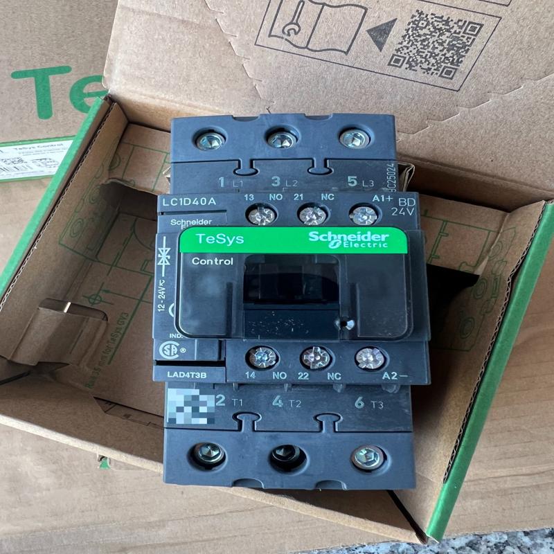 施耐德LC1D40ABD交流接触器DC 24V，3个(议价）