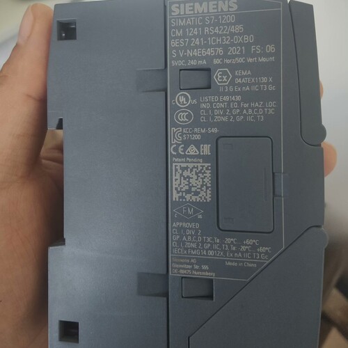 西门子S7-1200通讯模块 CM1241 RS485型号 议价