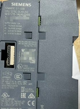 西门子CPU 1215C DC/DC/ĐC 议价