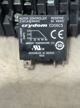 美国快达Crydom小型固态继电器ED06c5，5A.48V 议价