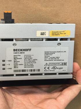 德国倍福C6015-0010工控机，橙色好 德国制造(议价）