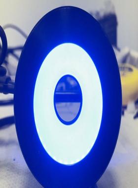 工业视觉光源，环形无影光源，蓝色光，外径74mm，内(议价）