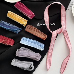 2025新款复古百搭民族风小众手腕绑带缠绕纯色配饰手链简约装饰潮