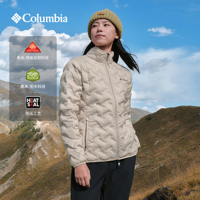 哥伦比亚25秋冬新款羽绒服外套女