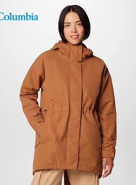 Columbia哥伦比亚户外女款防水保暖内里加绒棉服冲锋衣外套WR2928