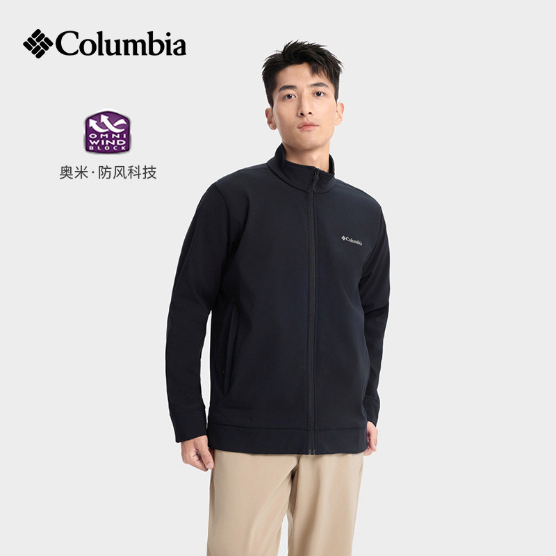 哥伦比亚内里加绒软壳衣外套夹克