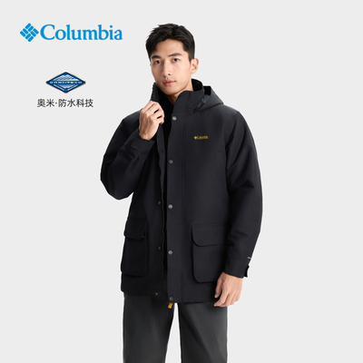 哥伦比亚25秋冬新款三合一冲锋衣