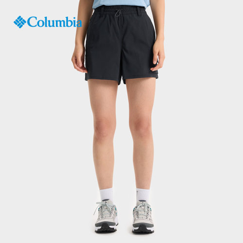 Columbia拒水旅行野营运动短裤女