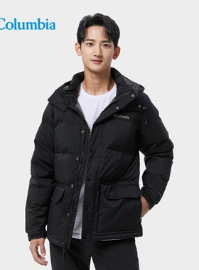 Columbia哥伦比亚户外冬男子奥米热能保暖650蓬保暖羽绒服WE0995