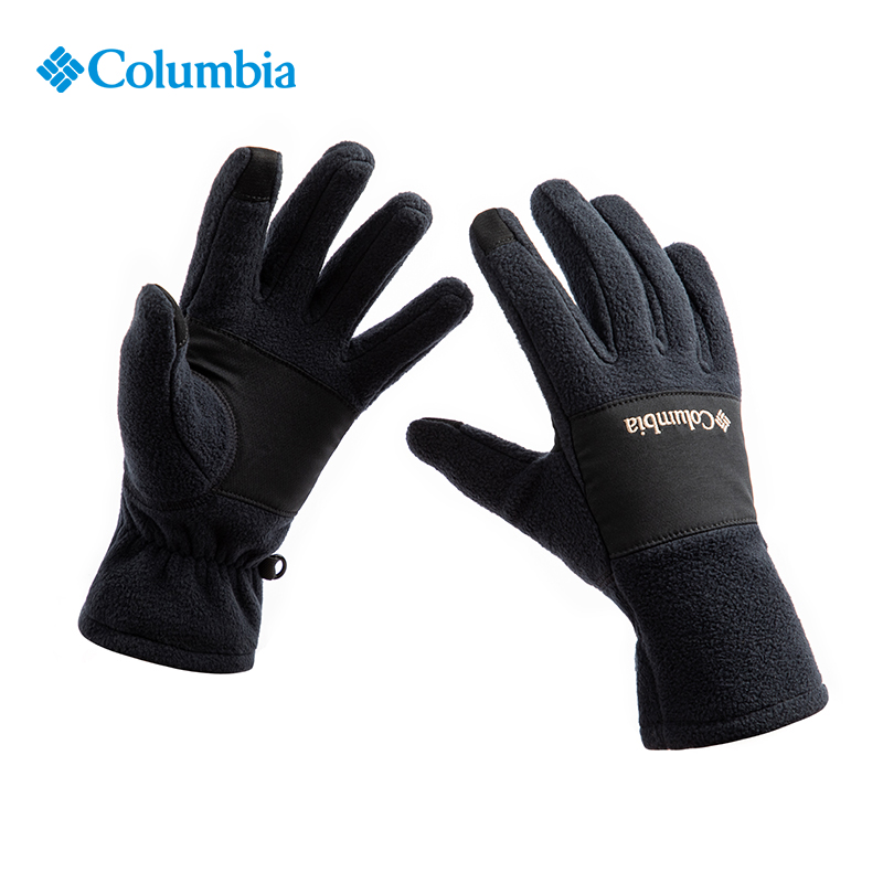 Columbia哥伦比亚户外男女同款抓绒防寒保暖可触屏骑行手套CL1200