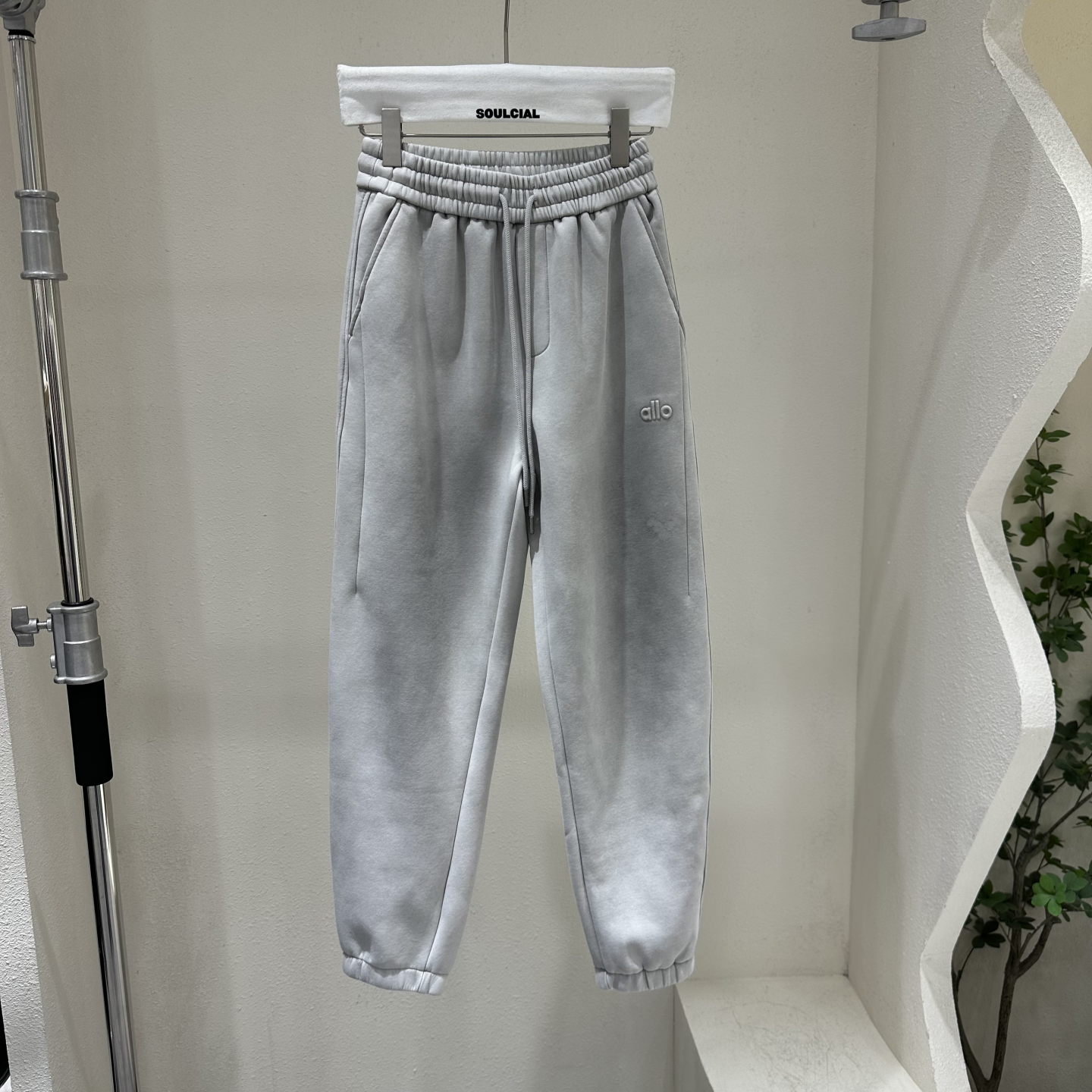 2025秋冬新款男士加绒卫裤