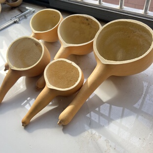 纯天然网红长杆葫芦瓢摄影道具厨房舀水拍段子神器美容养生瓢餐厅