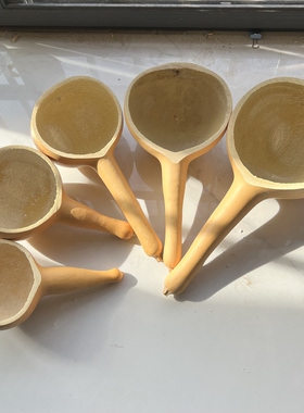 网红长杆葫芦瓢纯天然厨房舀水舀面瓢勺餐厅养生摄影道具复古大号