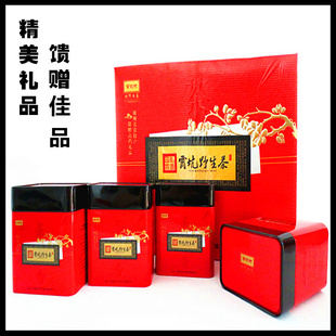 礼盒2025安徽池州特产新茶茶叶绿茶肖坑高山野生明前春茶毛峰400g