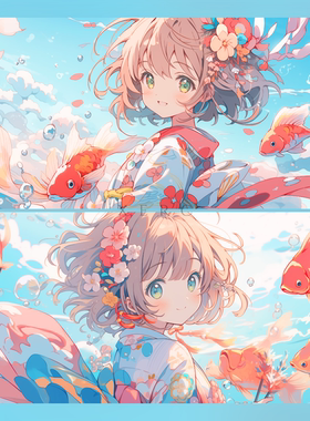 超清壁纸 百变小樱-福锦｜5K4K壁纸IPAD电脑IMAC平板XERCXERC