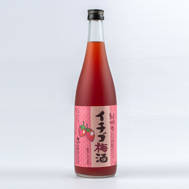 日本进口梅酒 720ml中野纪州草莓梅子酒大瓶装果酒配制酒正品特价