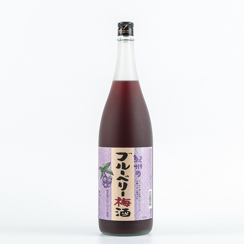 日本进口梅酒 1.8L中野纪州蓝莓梅子酒大瓶装果酒配制酒 正品特价