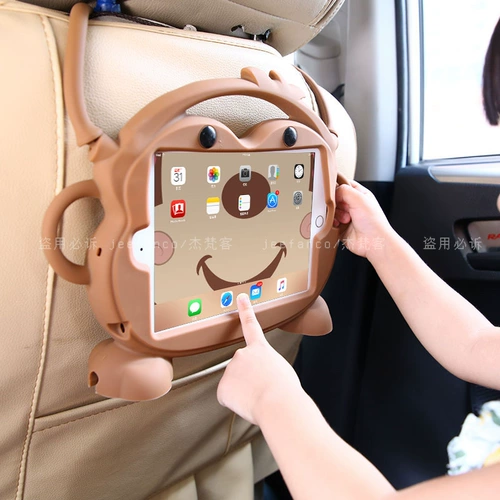 2024 Anti -Fall Apple iPad10 защитный корпус iPad10.9 Защитная обложка iPad Air6 Mini6 Air4air5 ТАБЛИЧЕСКИЙ КОМПЬЮТЕР СИЛИКОН ПА11 -дюйм Cartoon IPad9 Детский автомобиль.