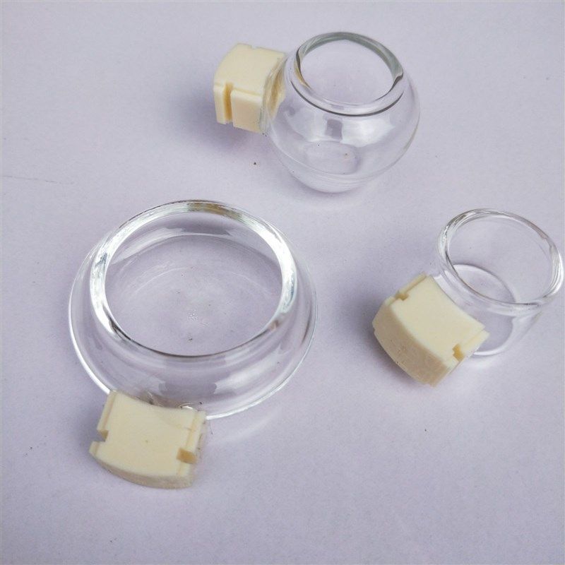 点颏绣眼鸟食碗靛颏喂食器水碗鸟食罐瓷碗鸟杯鸟缸