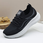 透气男鞋 飞织网面休闲鞋 薄款 夏季 老北京布鞋 男式 一脚蹬轻便爸爸鞋