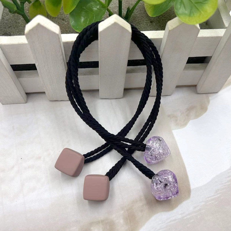 长发绳头绳皮筋裂纹简约包邮新品